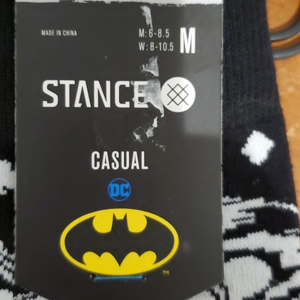 NEW Stance brand socks. JOKER  DC Comics